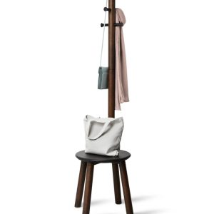 Pillar Stool and Coat Rack